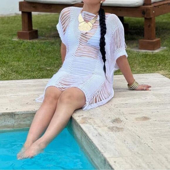 Bathing suit coverup/top - Picture 4 of 8